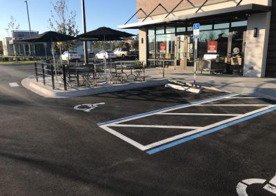 QSR Parking Lot Line Painting and Maintenance